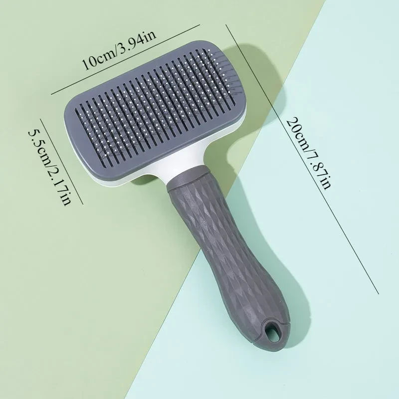 PawFresh™ Self-Cleaning Grooming Brush