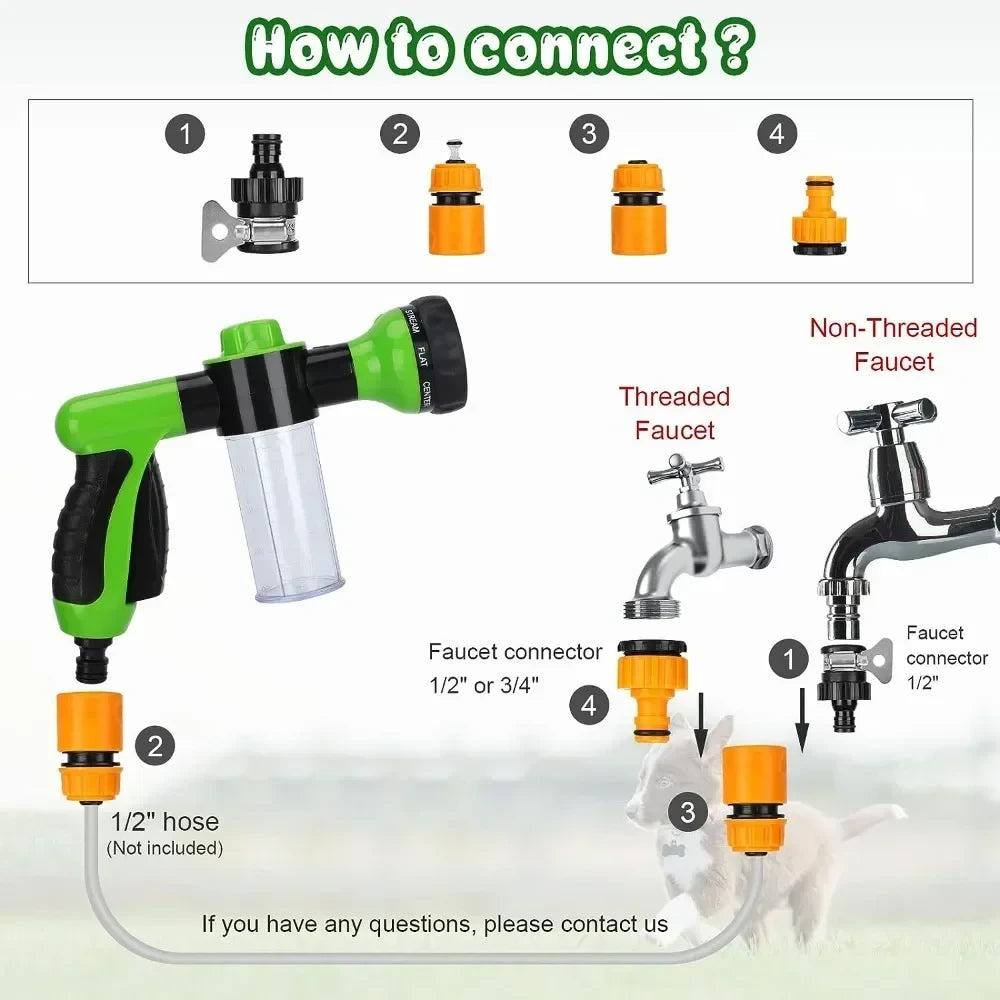 PawSplash™ Pet Shower Sprayer
